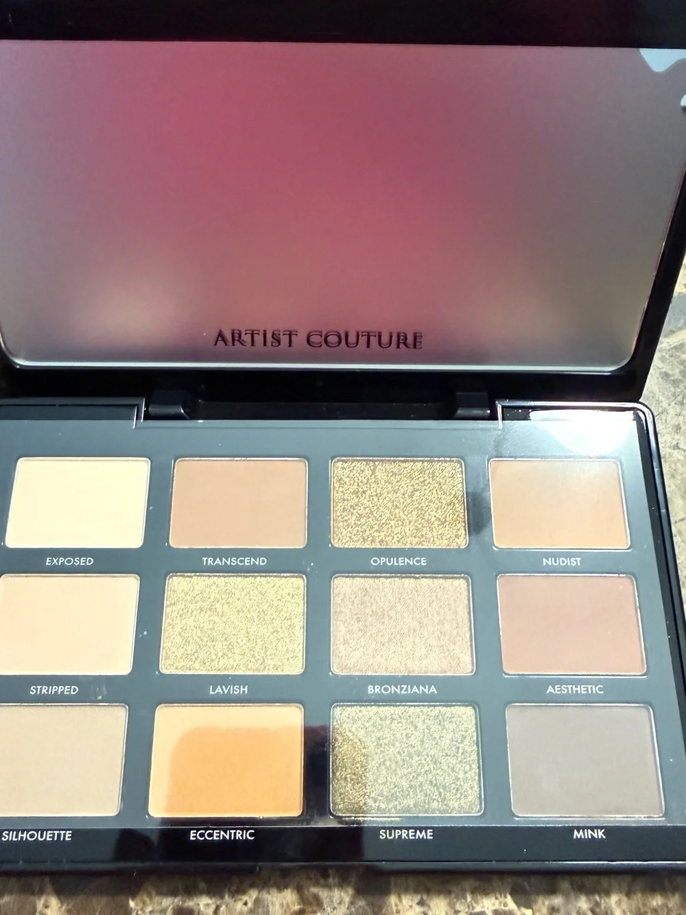 Artist Couture Supreme Nudes Eyeshadow Palette - Black & Gold